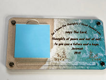 Load image into Gallery viewer, I know the Plans - GFE Decorative Sticky Note and Pen Holder