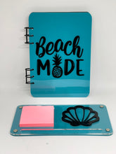 Load image into Gallery viewer, Beach Mode Writing Journal and/or Sticky Note Pad
