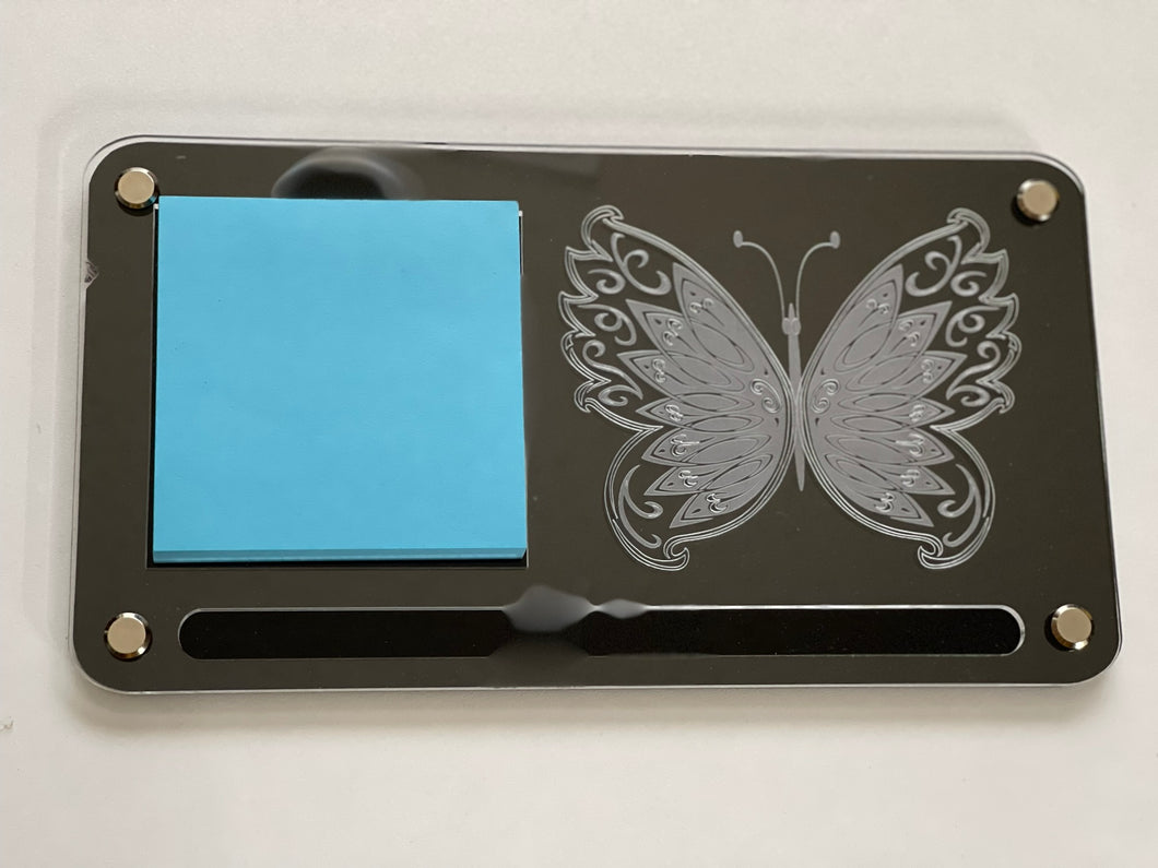 Butterfly - GFE Decorative Sticky Note and Pen Holder